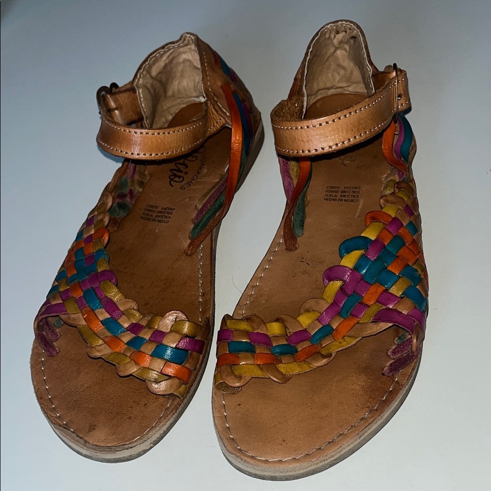 Mexican Colorful Sandals - Picture 6 of 6